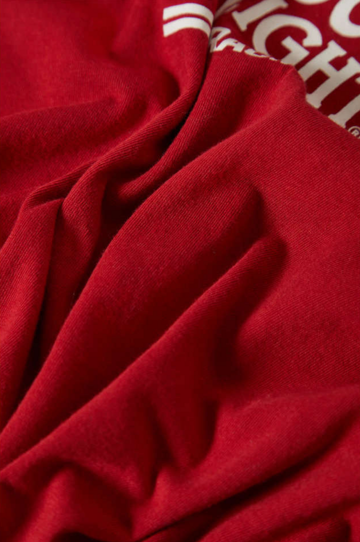 Brixton - Coors Light Racing Fitted Tee in Coors Red