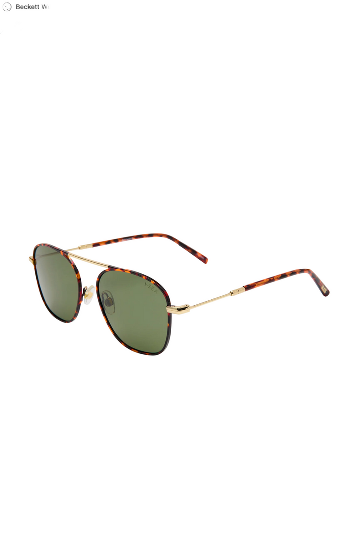I-SEA - Beckett with Tort Frames / Green Polarized Lens