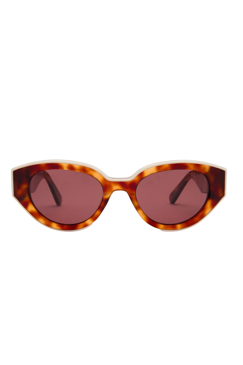 I-SEA - Suki with Honey Tort Frame / Plum Polarized Lens