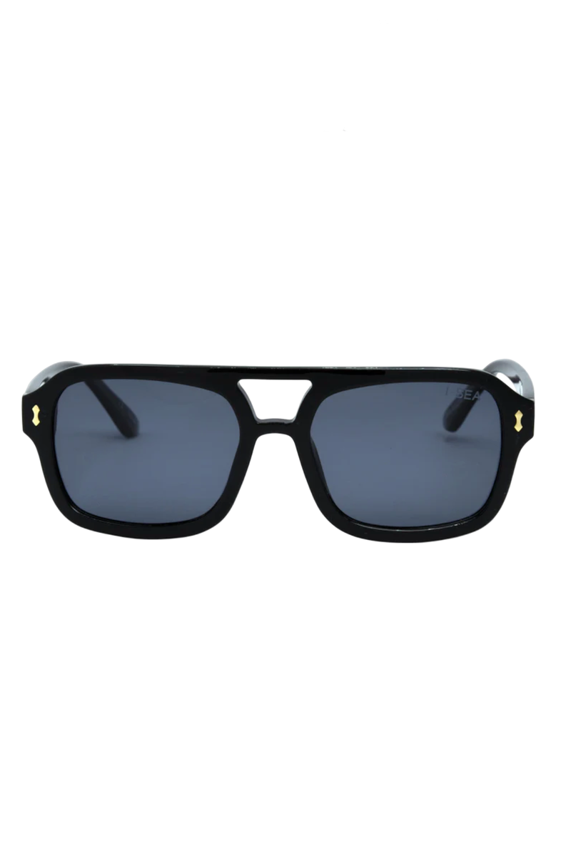 I-SEA - Royal with Black Frames / Smoke Polarized Lens