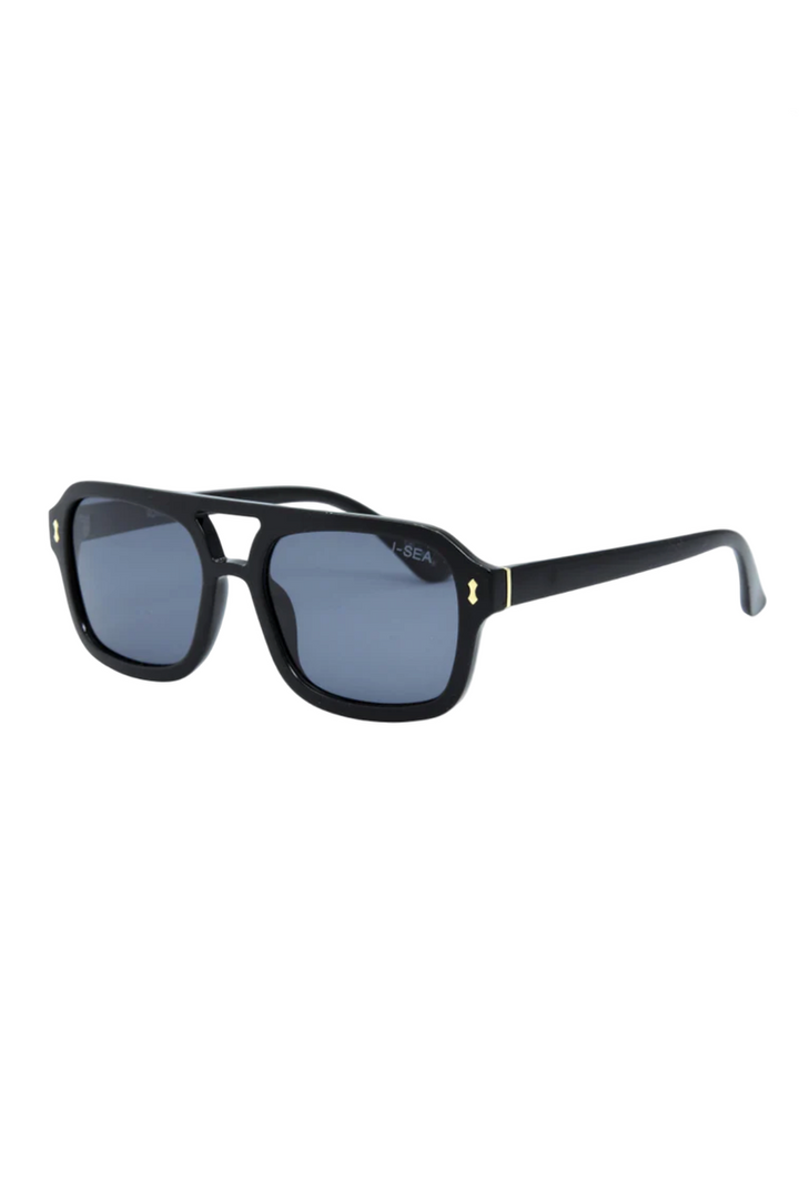 I-SEA - Royal with Black Frames / Smoke Polarized Lens