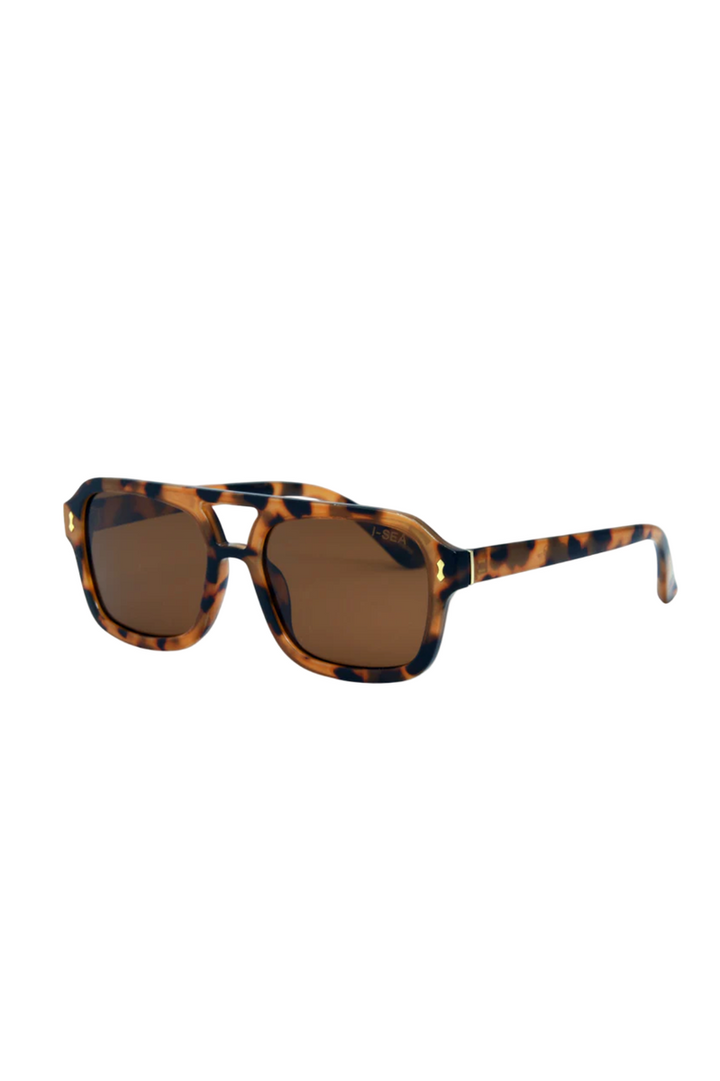 I-SEA - Royal with Yellow Tort Frames / Brown Polarized Lens