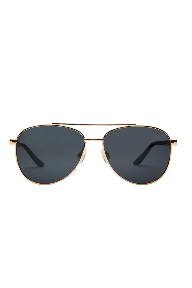 I-SEA - Kali with Gold Frames / Smoke Polarized Lens
