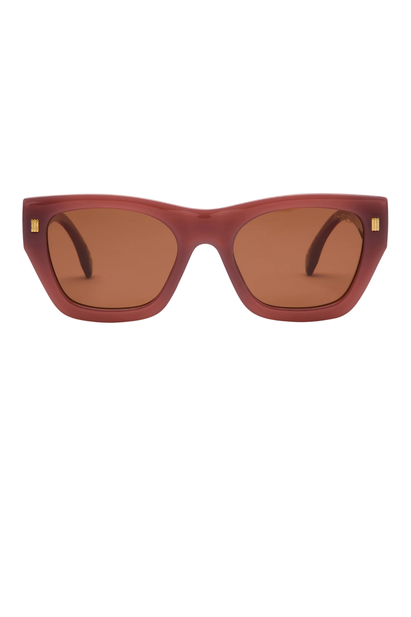 I-SEA - Ivy with Dusty Rose Frames / Brown Polarized Lens