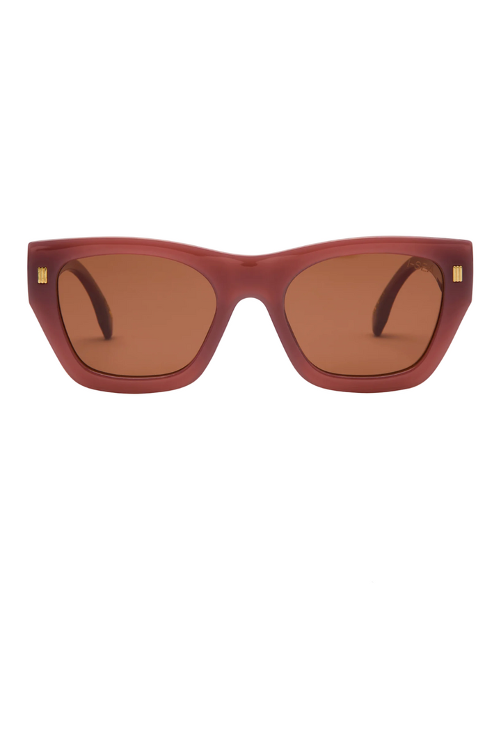I-SEA - Ivy with Dusty Rose Frames / Brown Polarized Lens