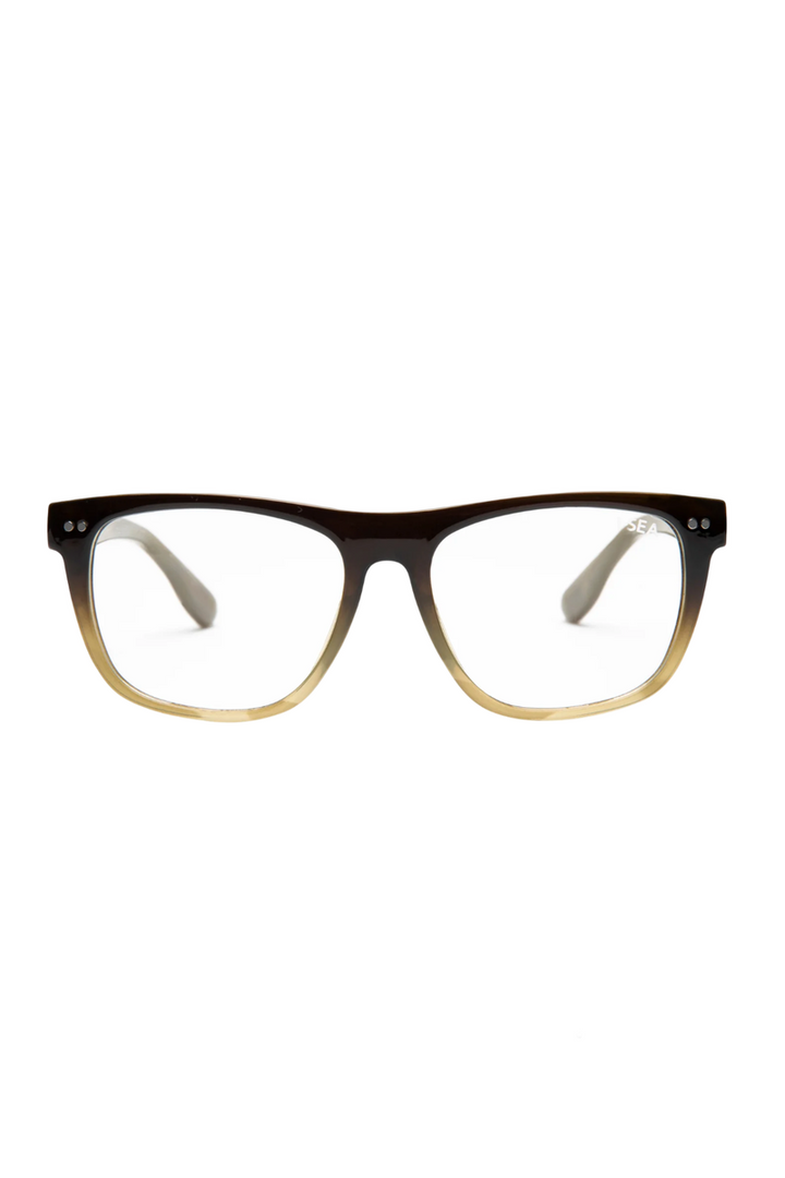 I-SEA - Ashton Reader in Olive Ombre Frames / +2.5 Lens
