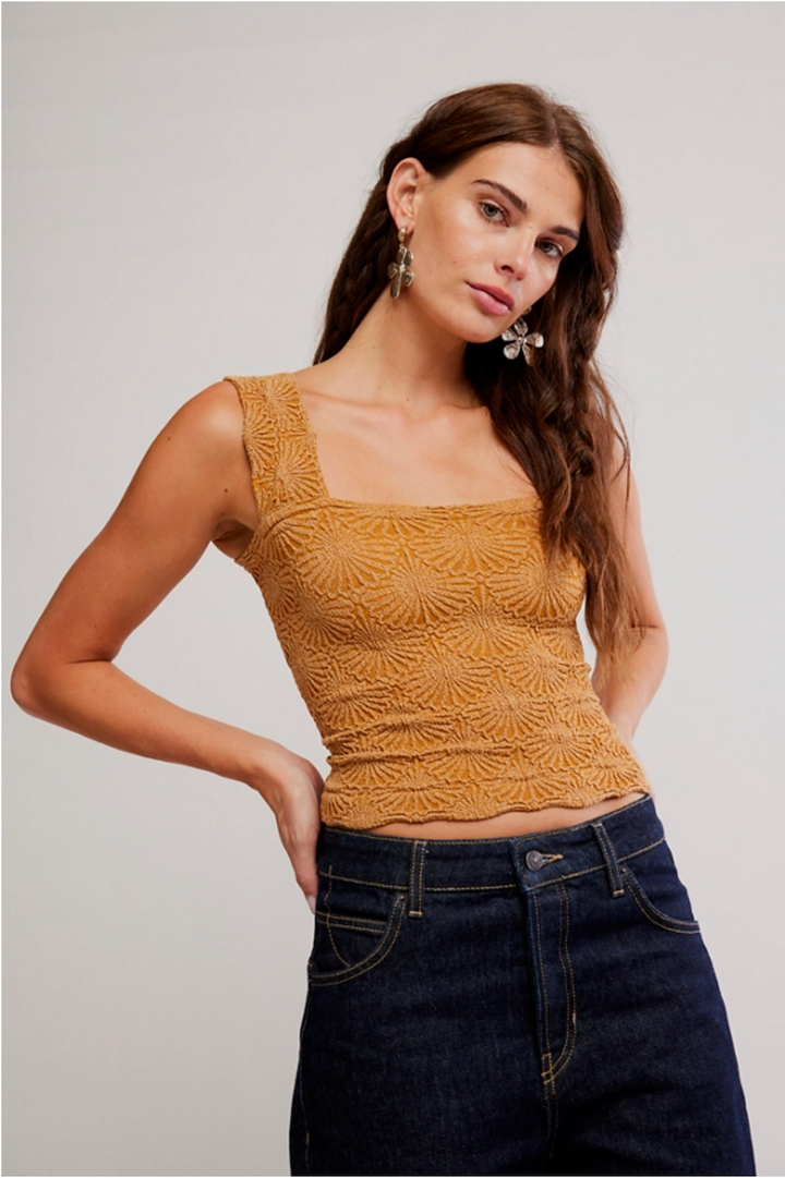 Free People - Love Letter Cami in Bronzer