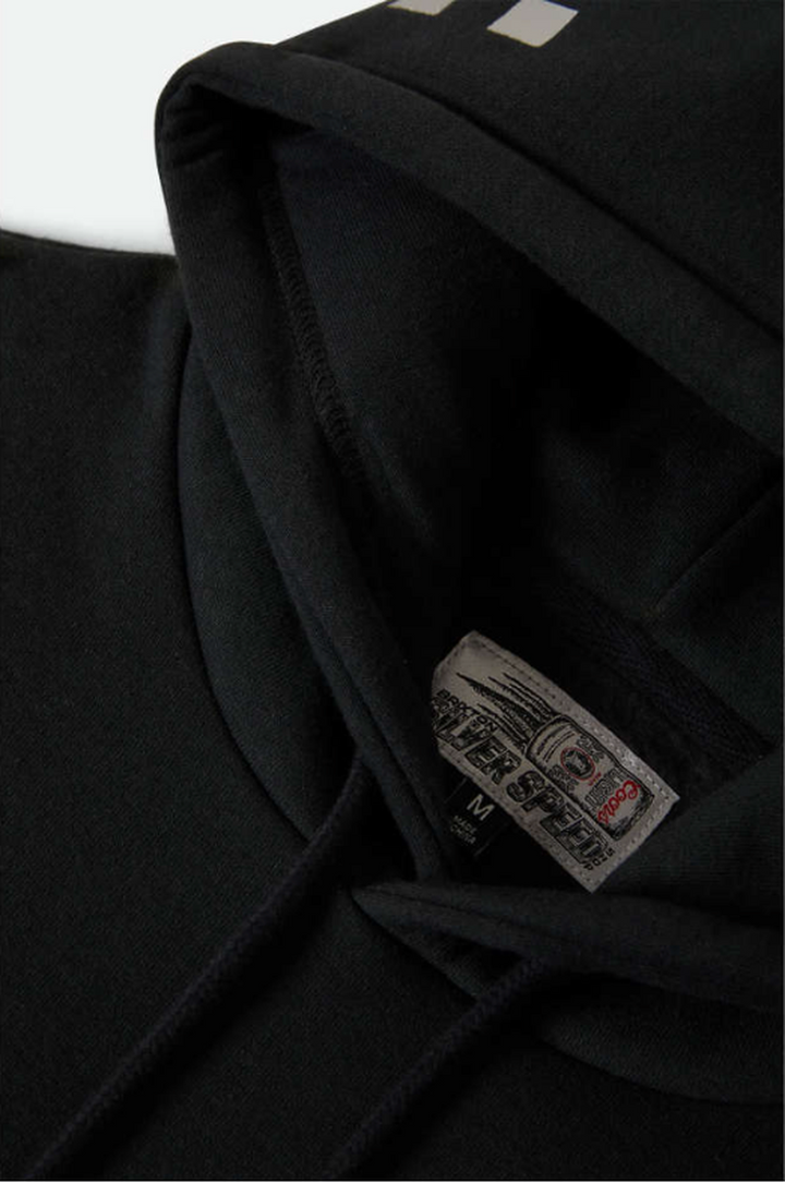 Brixton - Coors Light Pit Stop Hoodie in Black