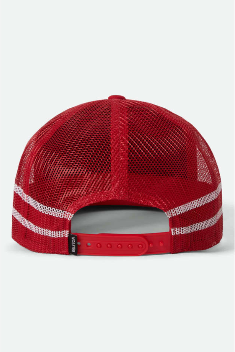 Brixton - Coors Light Racing MP Trucker Hat in Coors Red/White