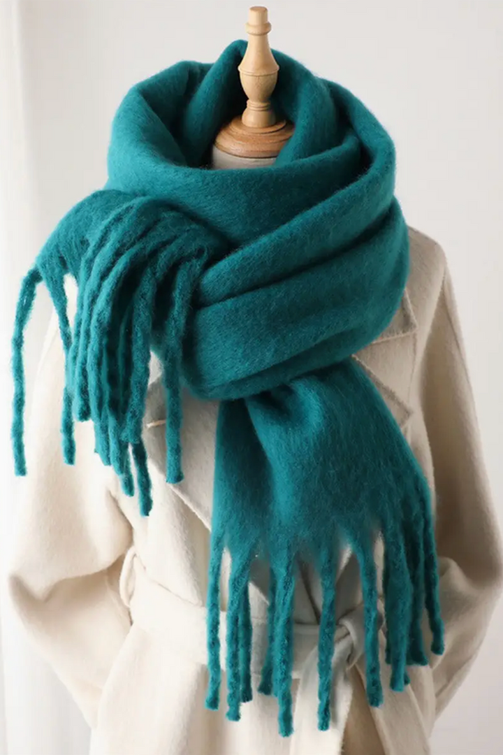 ACCITY - Mohair Tassel Scarf