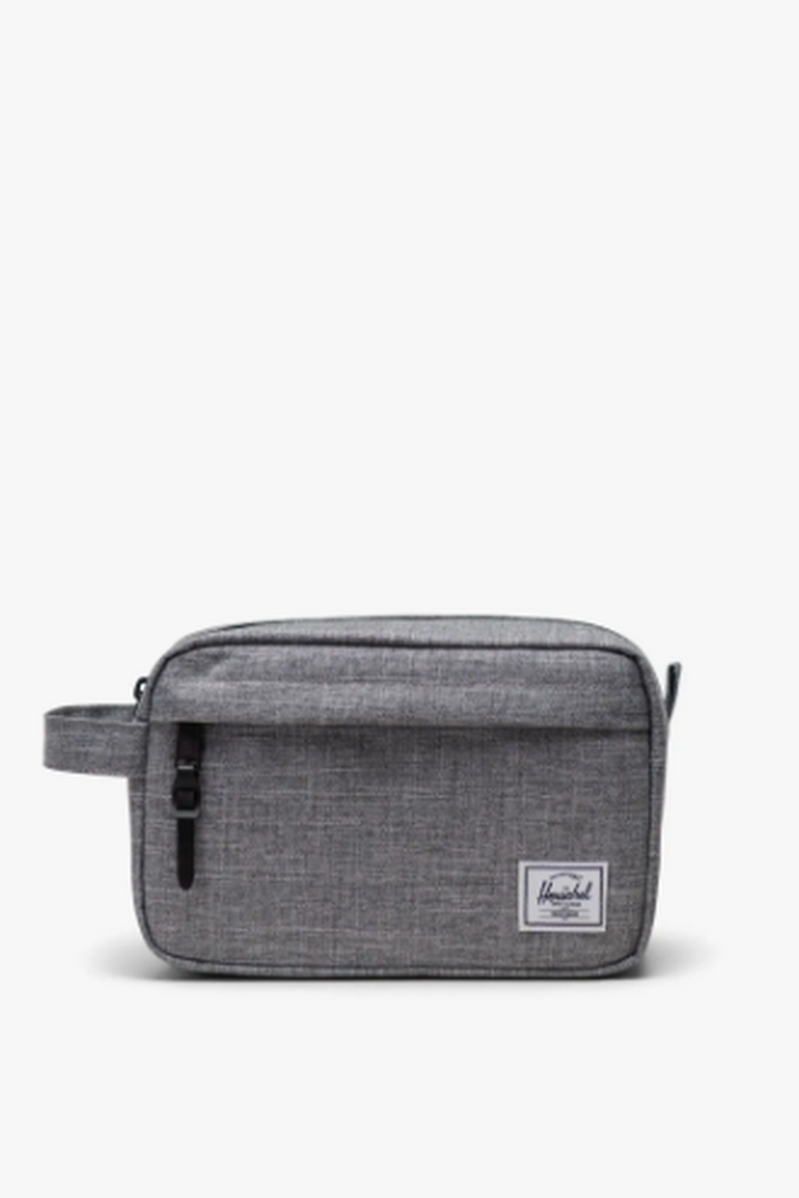 Herschel - Chapter Travel Kit in Raven Crosshatch