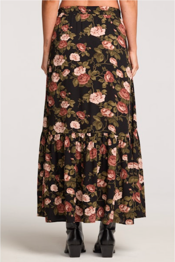 Saltwater LUXE - Maud Midi Skirt in Multi-Color