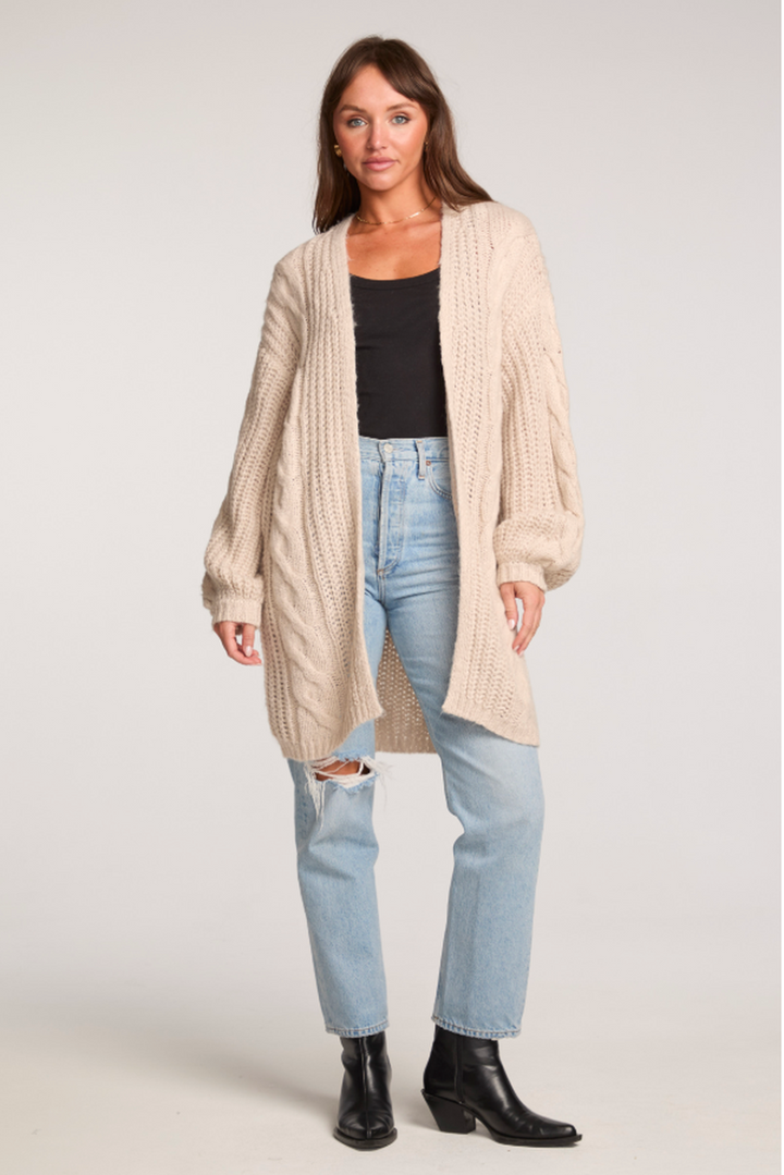 Saltwater LUXE - Aziel Sweater in Pearl