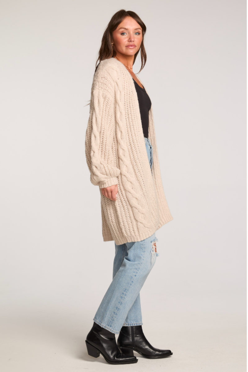 Saltwater LUXE - Aziel Sweater in Pearl