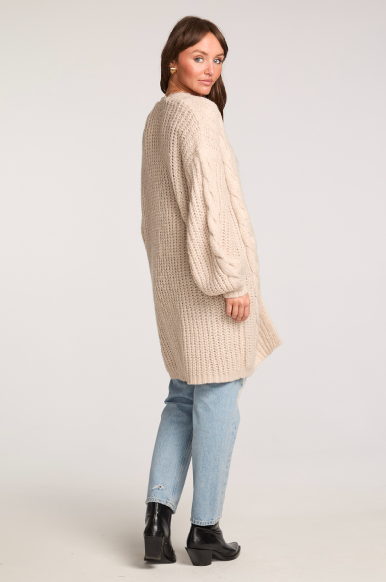 Saltwater LUXE - Aziel Sweater in Pearl