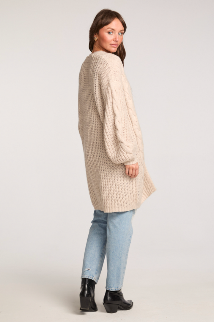 Saltwater LUXE - Aziel Sweater in Pearl