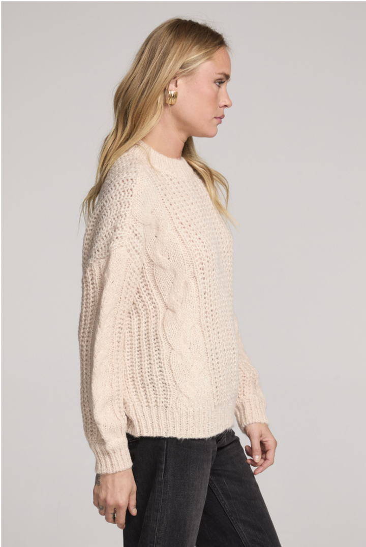 Saltwater LUXE - Lionna Sweater in Vanilla