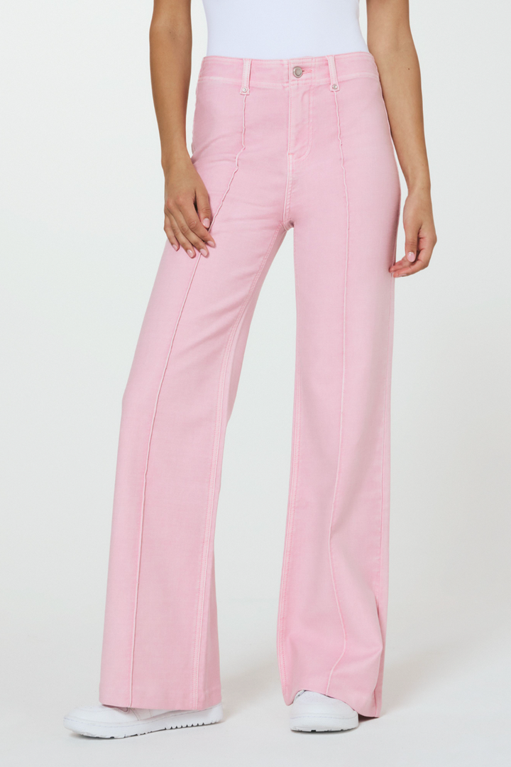 7DIAMONDS - Generation High Waist Pant in Light Pink