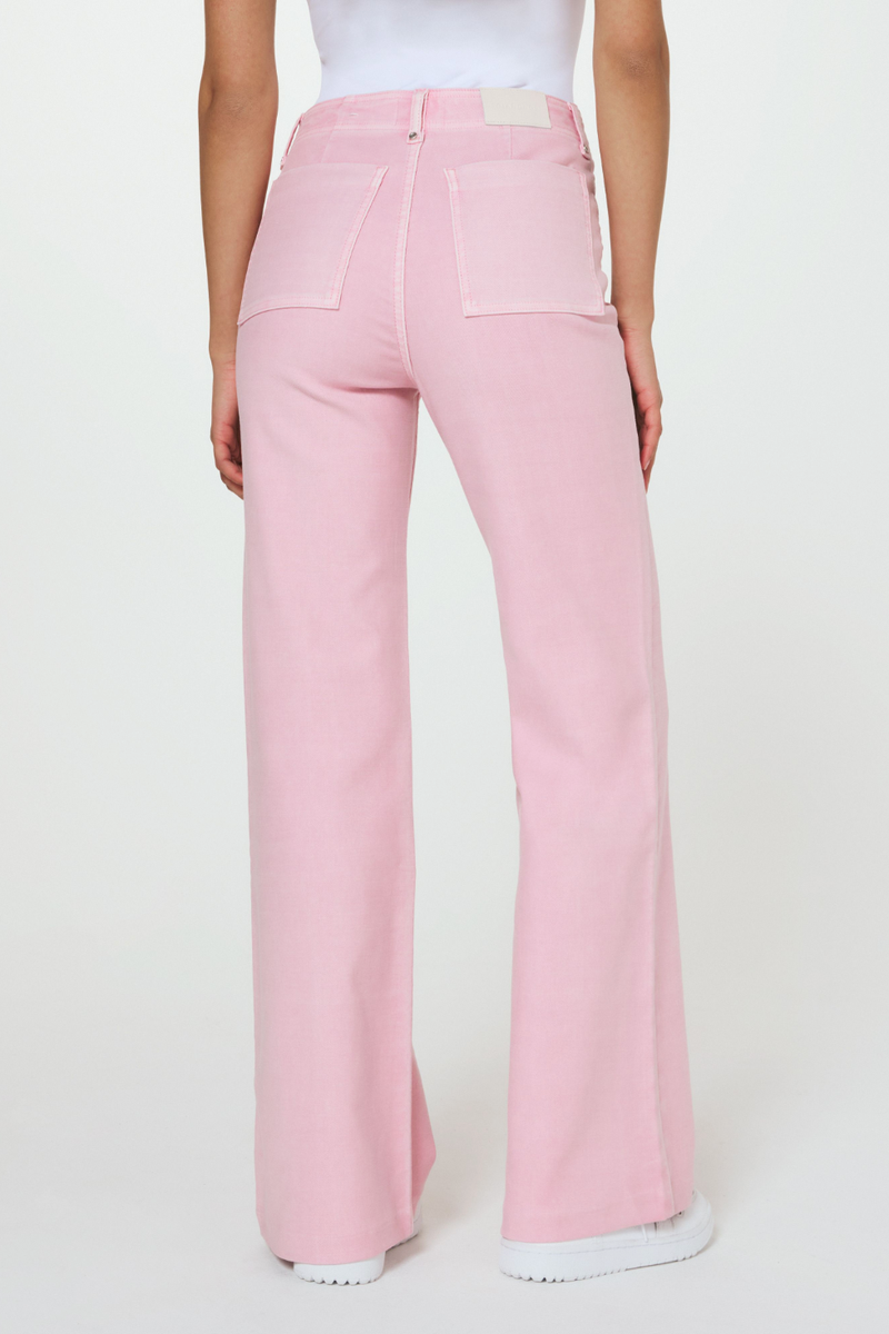 7DIAMONDS - Generation High Waist Pant in Light Pink