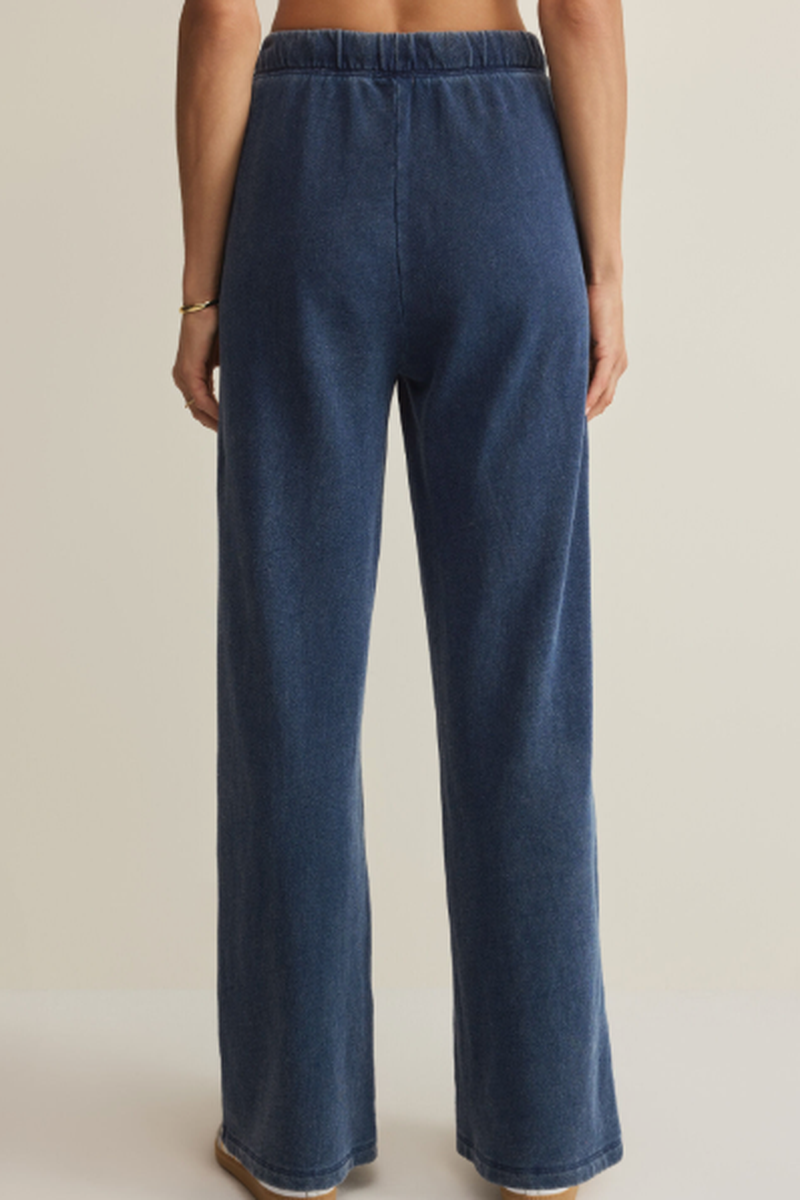 Z Supply - Hunter Knit Denim Pant in Indigo
