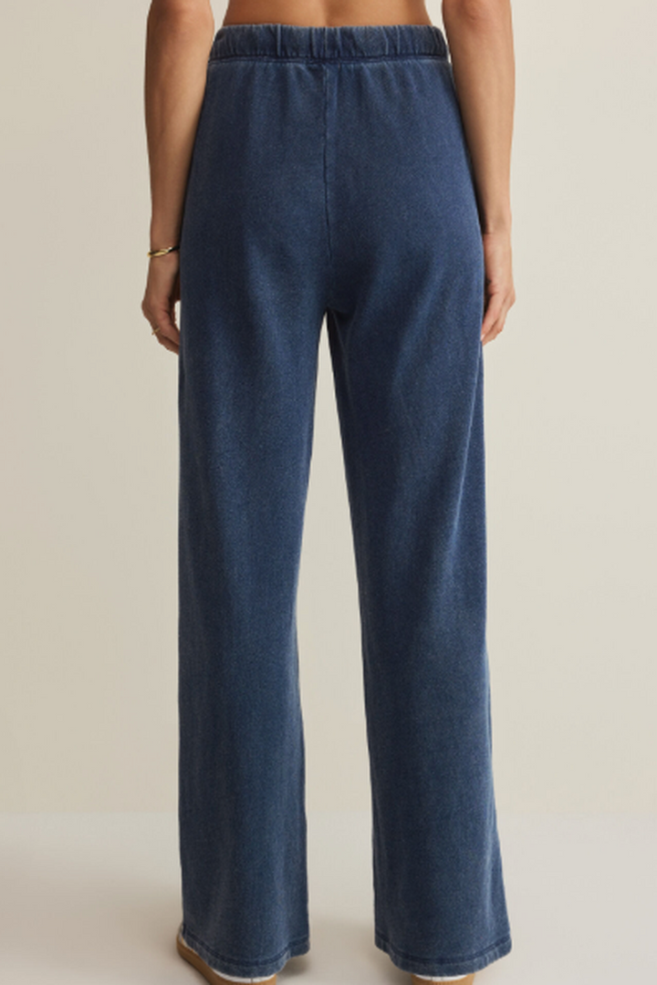 Z Supply - Hunter Knit Denim Pant in Indigo