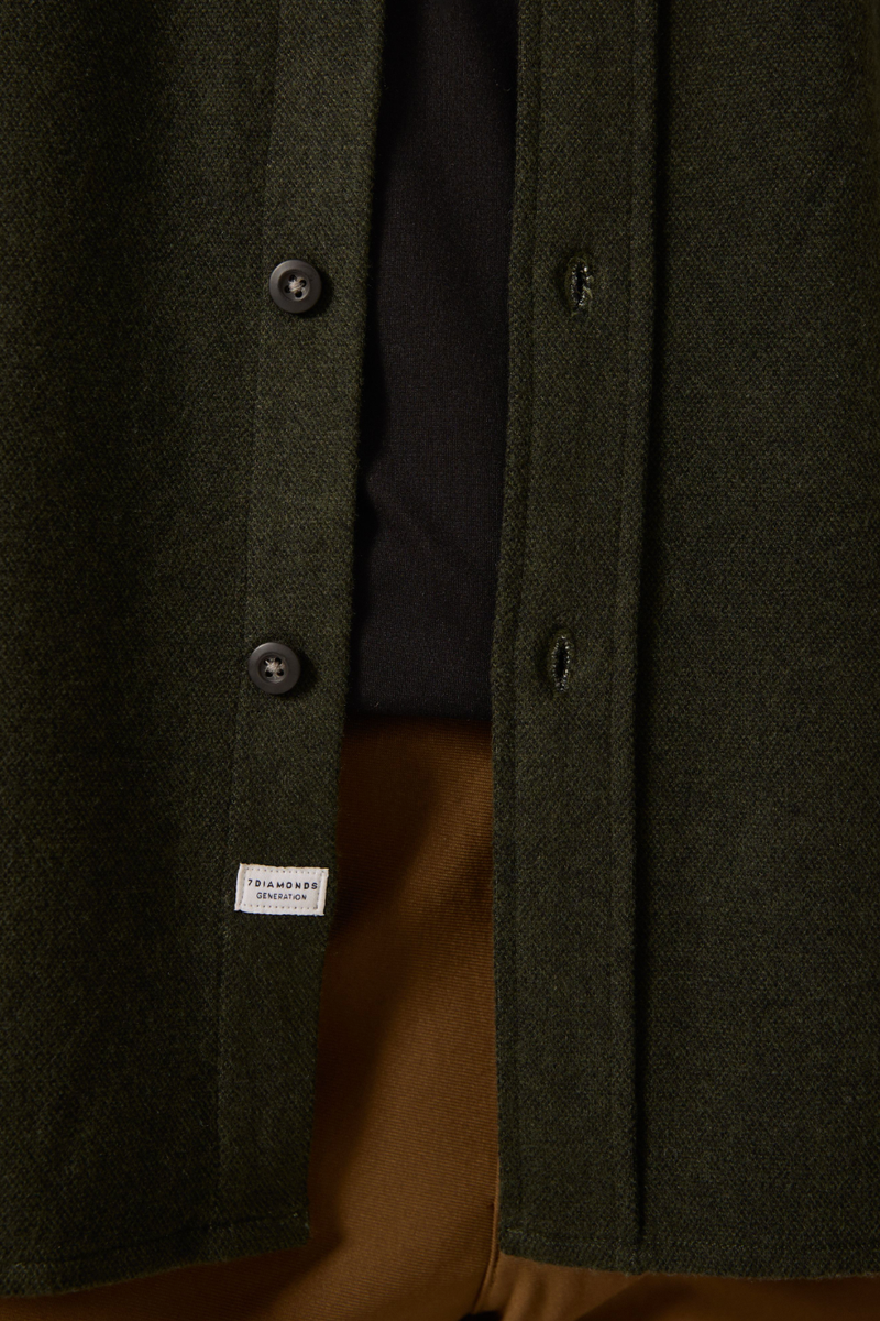 7DIAMONDS - Generation™ Long Sleeve Shirt in Olive