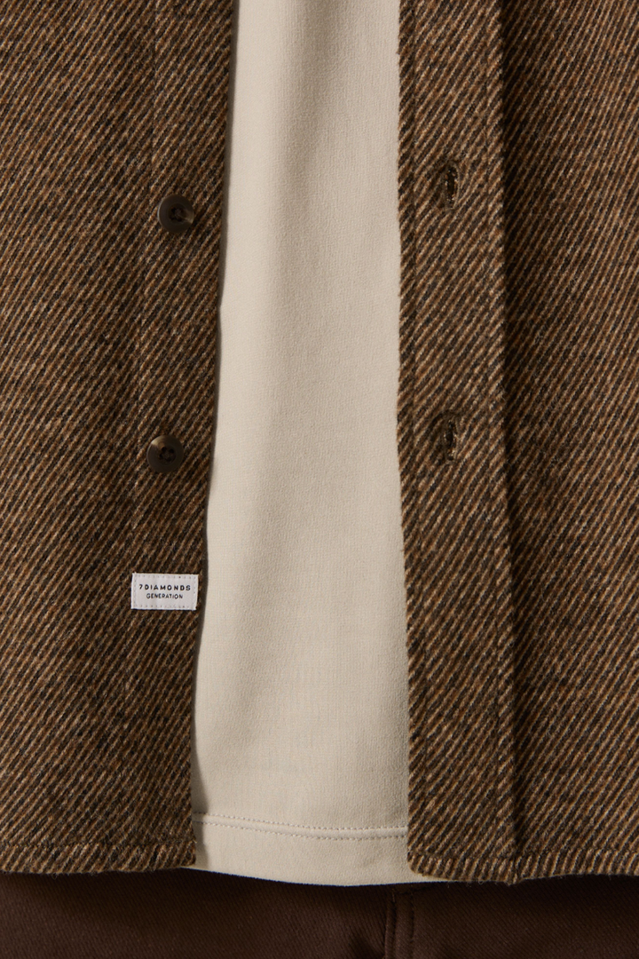 7DIAMONDS - Generation™ Long Sleeve Shirt in Brown