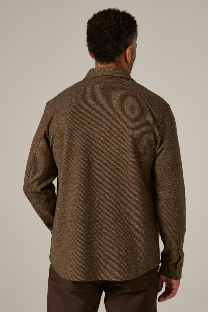 7DIAMONDS - Generation™ Long Sleeve Shirt in Brown