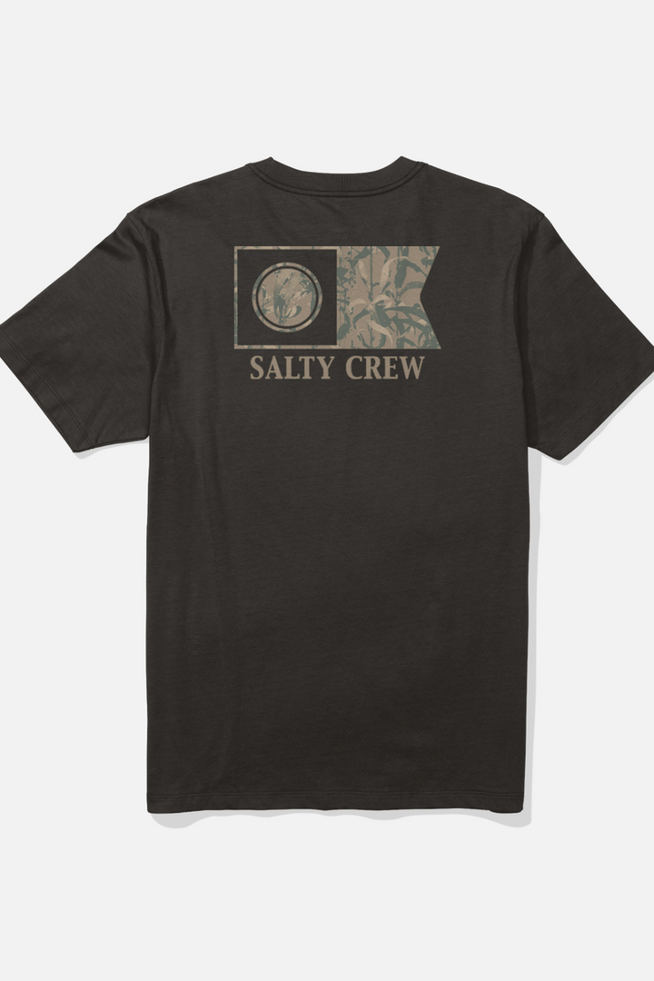 Salty Crew - Flagship Short Sleeve T-Shirt in Black