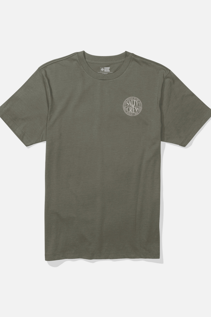 Salty Crew - Global Short Sleeve T-Shirt in Dusty Olive