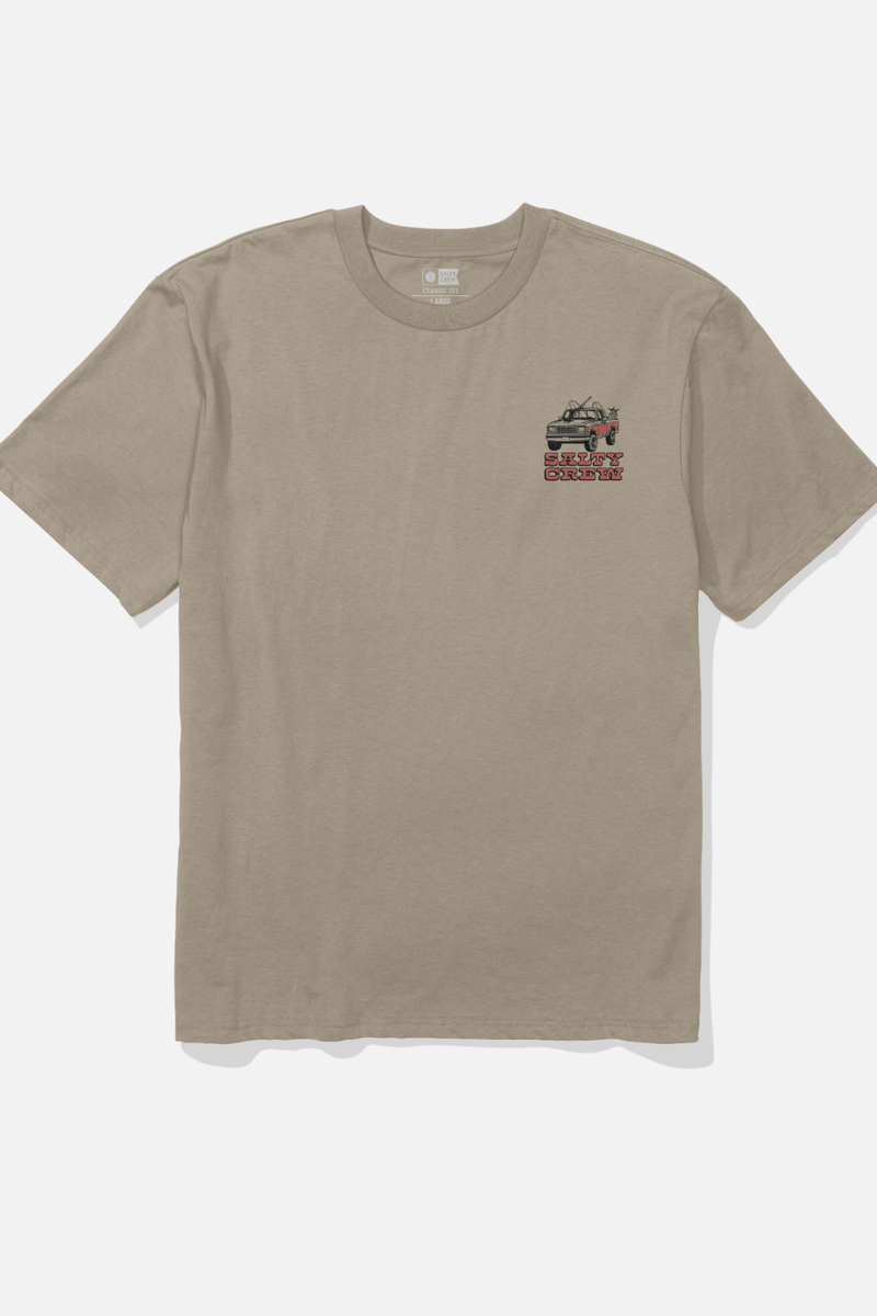 Salty Crew - Truck Stop Classic Short Sleeve T-Shirt in Twig