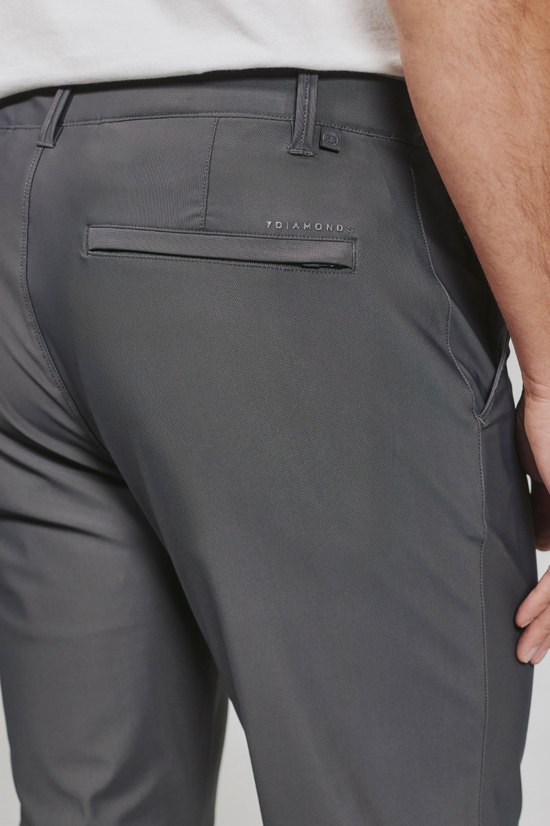 7DIAMONDS - Zuma™ Chino Pant in Charcoal