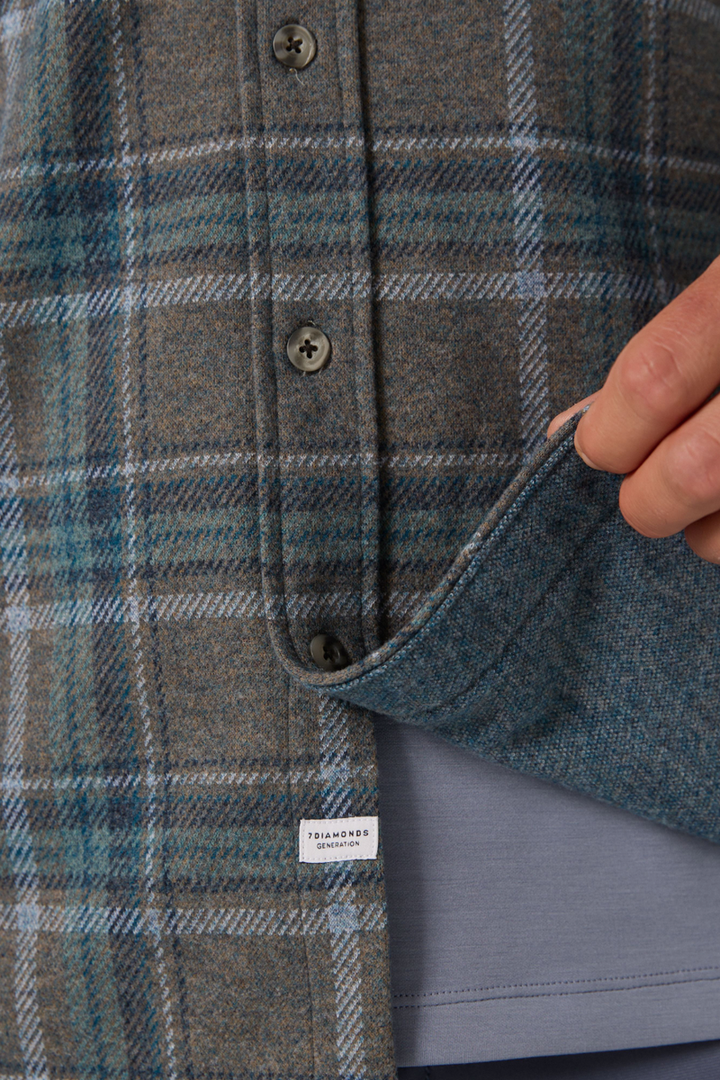 7DIAMONDS - Generation™ Long Sleeve Shirt in Forest