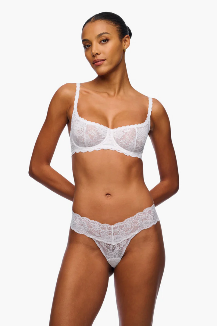 Cosabella - Never Say Never Cutie Low Rise Thong in White