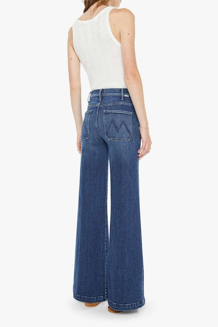 Mother Denim - The Hustler Roller Patch Pocket Skimp in One Last Shot