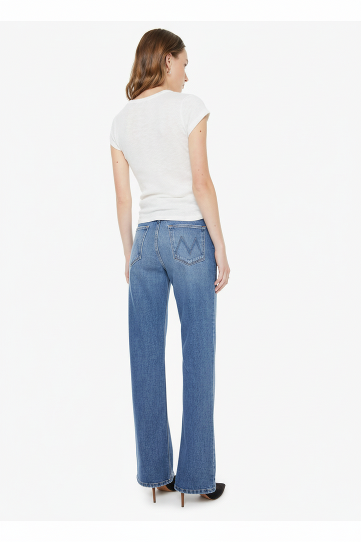 Mother Denim - High Waisted Bookie Sneak In Knick Knack Paddy Whack