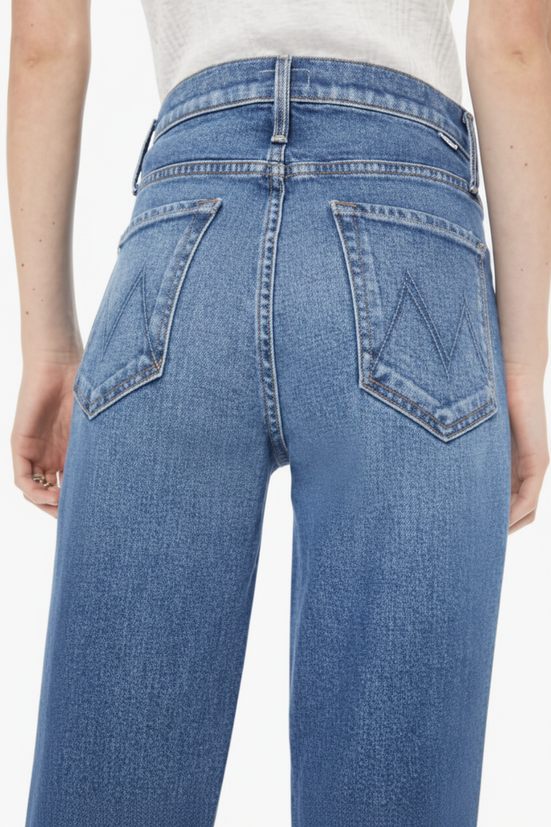 Mother Denim - High Waisted Bookie Sneak In Knick Knack Paddy Whack