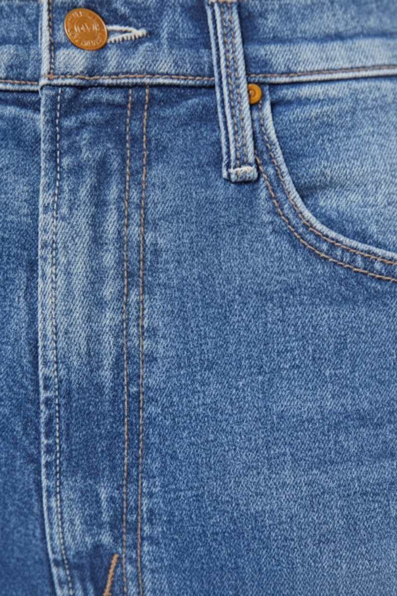 Mother Denim - High Waisted Bookie Sneak In Knick Knack Paddy Whack