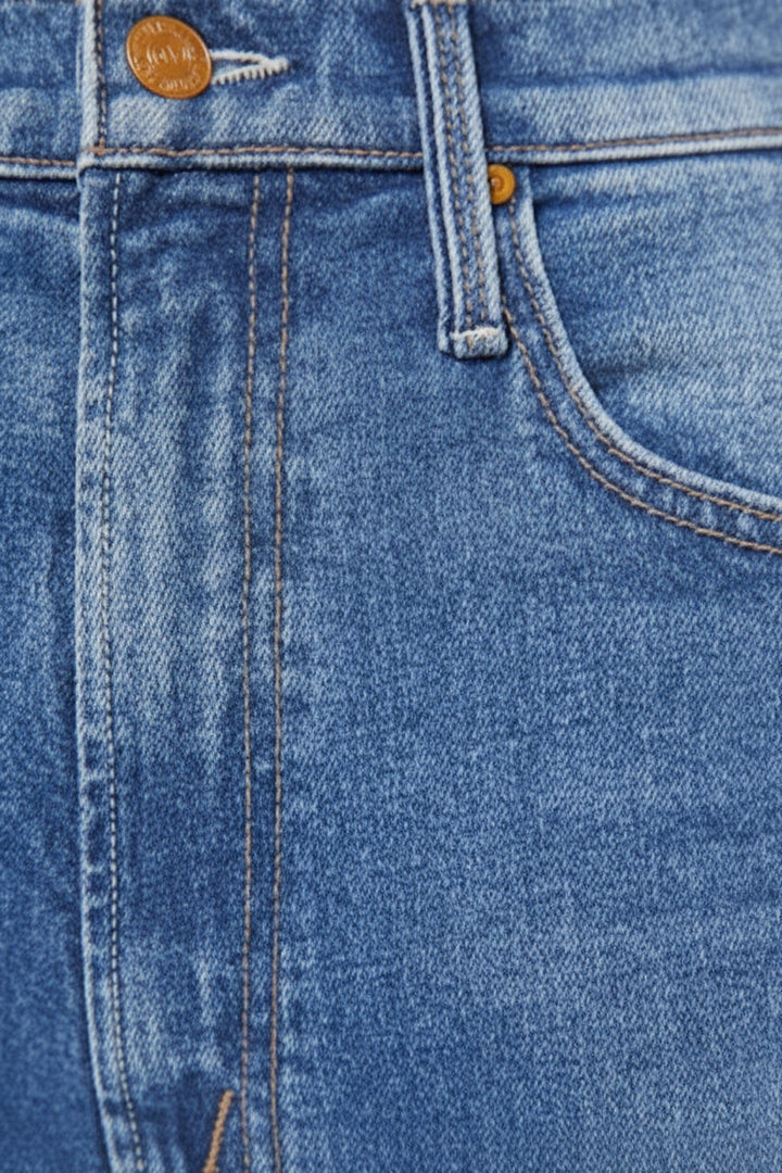 Mother Denim - High Waisted Bookie Sneak In Knick Knack Paddy Whack