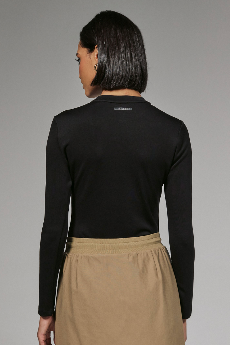 7DIAMONDS - REV™ Long Sleeve Tee in Onyx