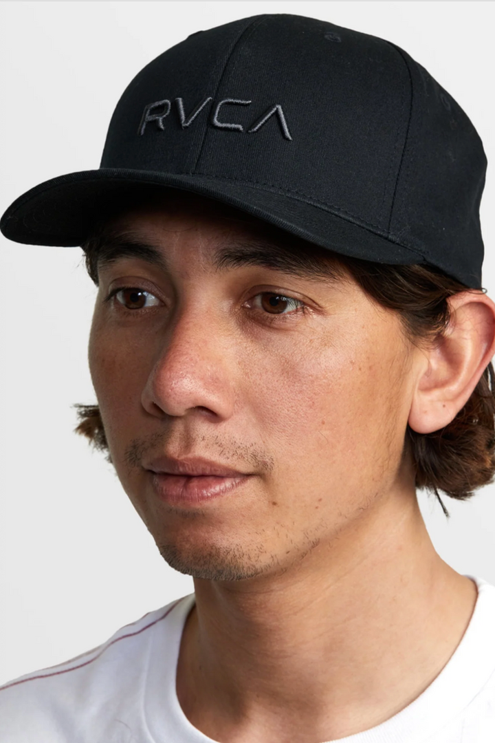 RVCA - Flex Fit Hat in Black