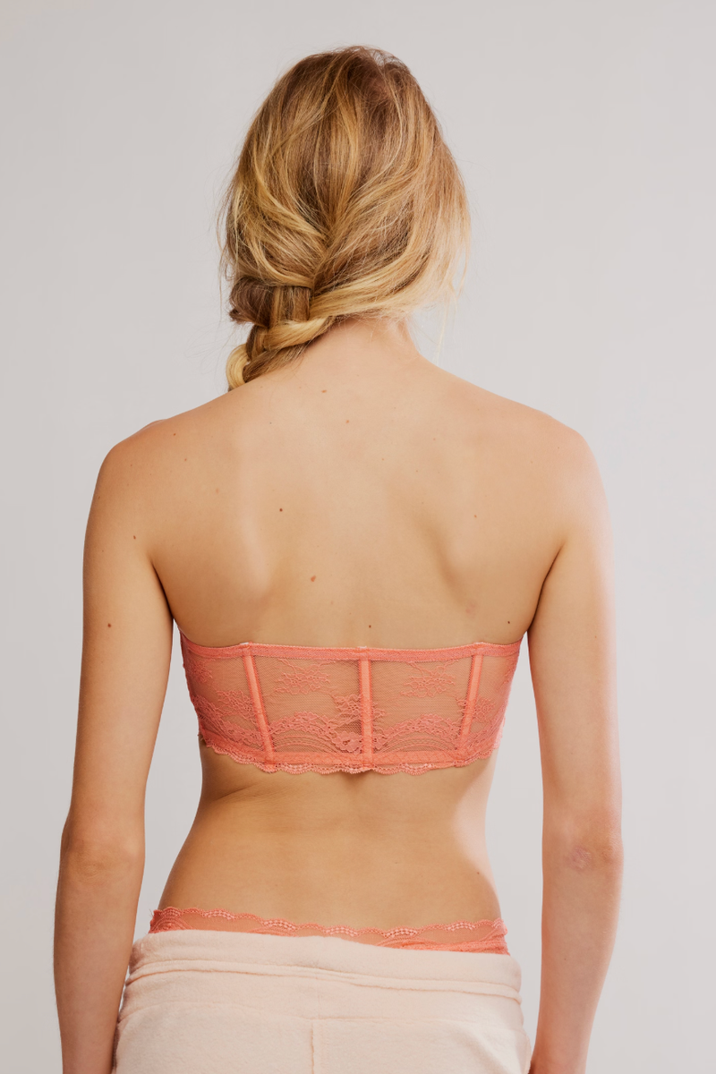 Free People - Spring Fever Bra in Coral Crimson