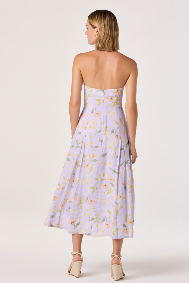 ASTR The Label - Jesenia Dress in Floral Purple