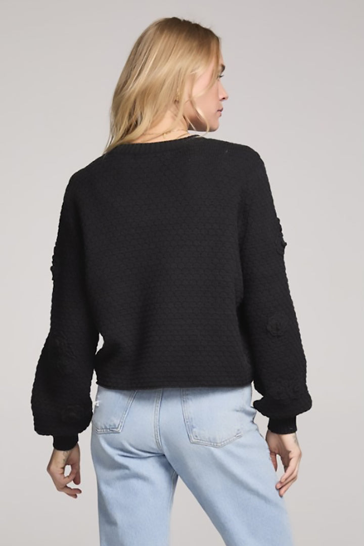 Saltwater LUXE - Aven Sweater in Black