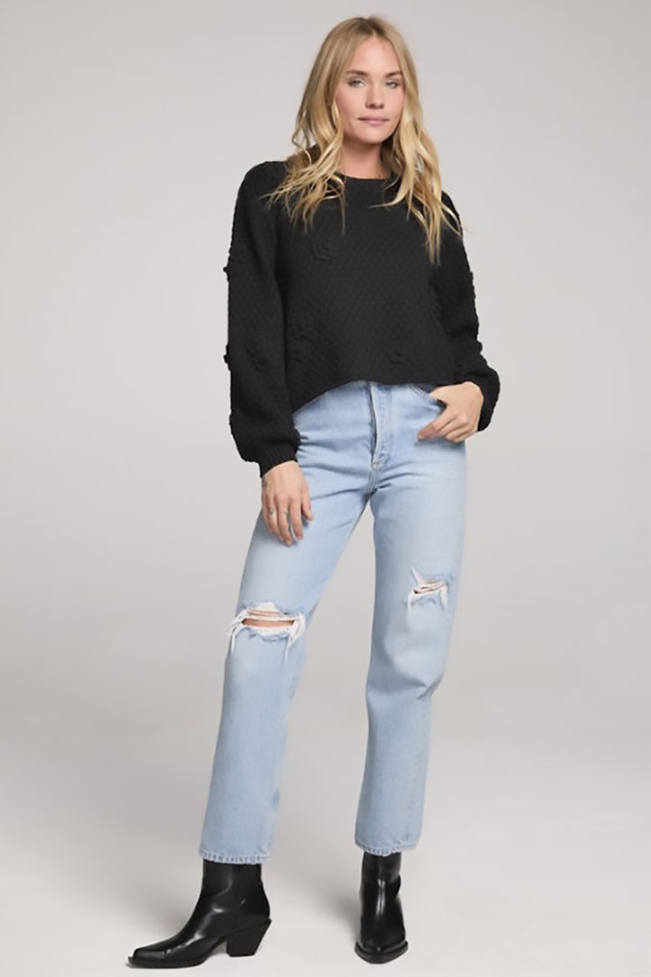 Saltwater LUXE - Aven Sweater in Black
