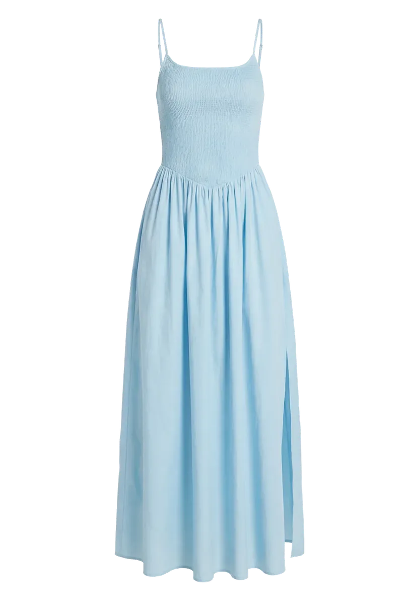 Strawberry Paris - Audrey Dress in Powder Blue