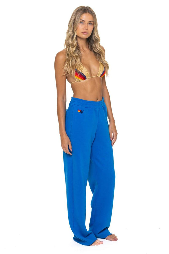 AVIATOR NATION - 5 Stripe Wide Leg Pocket Sweatpants