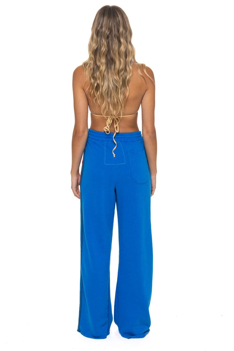 AVIATOR NATION - 5 Stripe Wide Leg Pocket Sweatpants