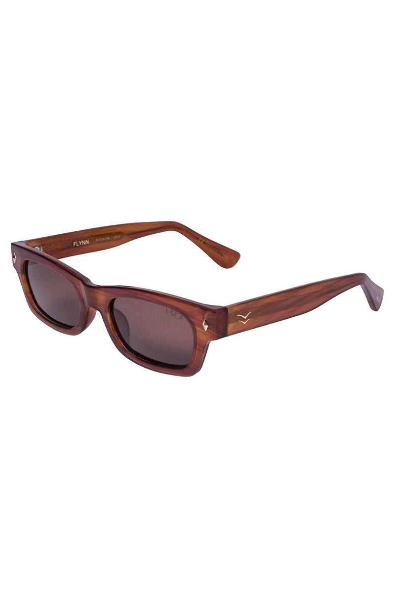 I-SEA - Flynn in Tort Frames with Brown Polarized Lenses