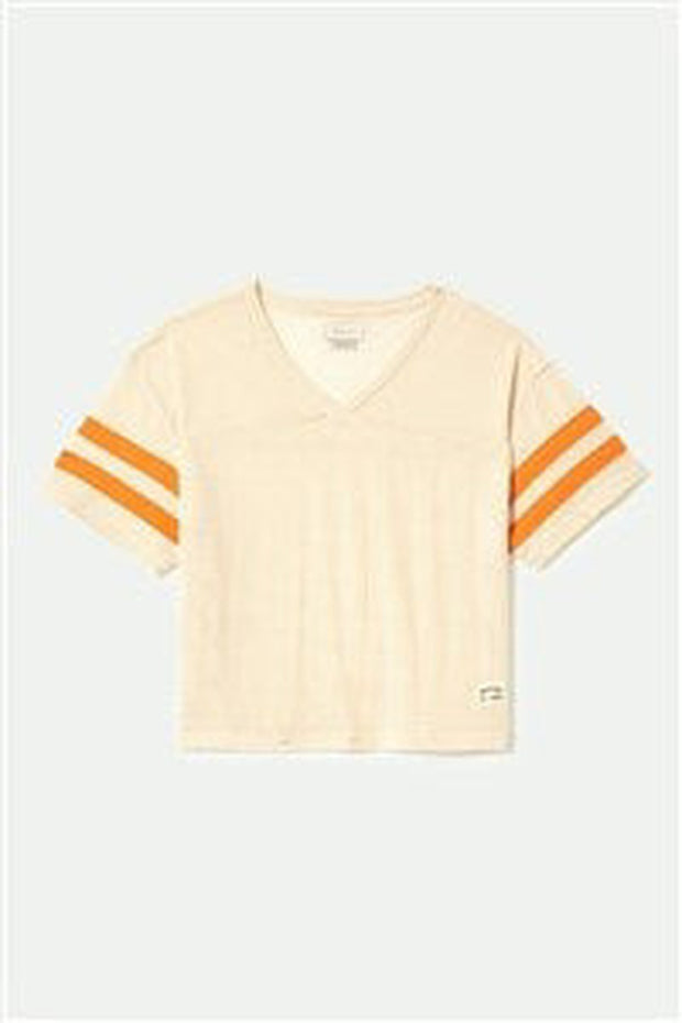 Brixton - Scenester Oversized Boyfriend Tee in Military Olive